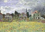 Claude Monet Maisons d'Argenteuil oil painting on canvas